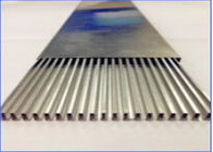 Heater Welding Aluminium Tubing, Aluminium Rectangular Tubing Frekuensi Tinggi Dilas